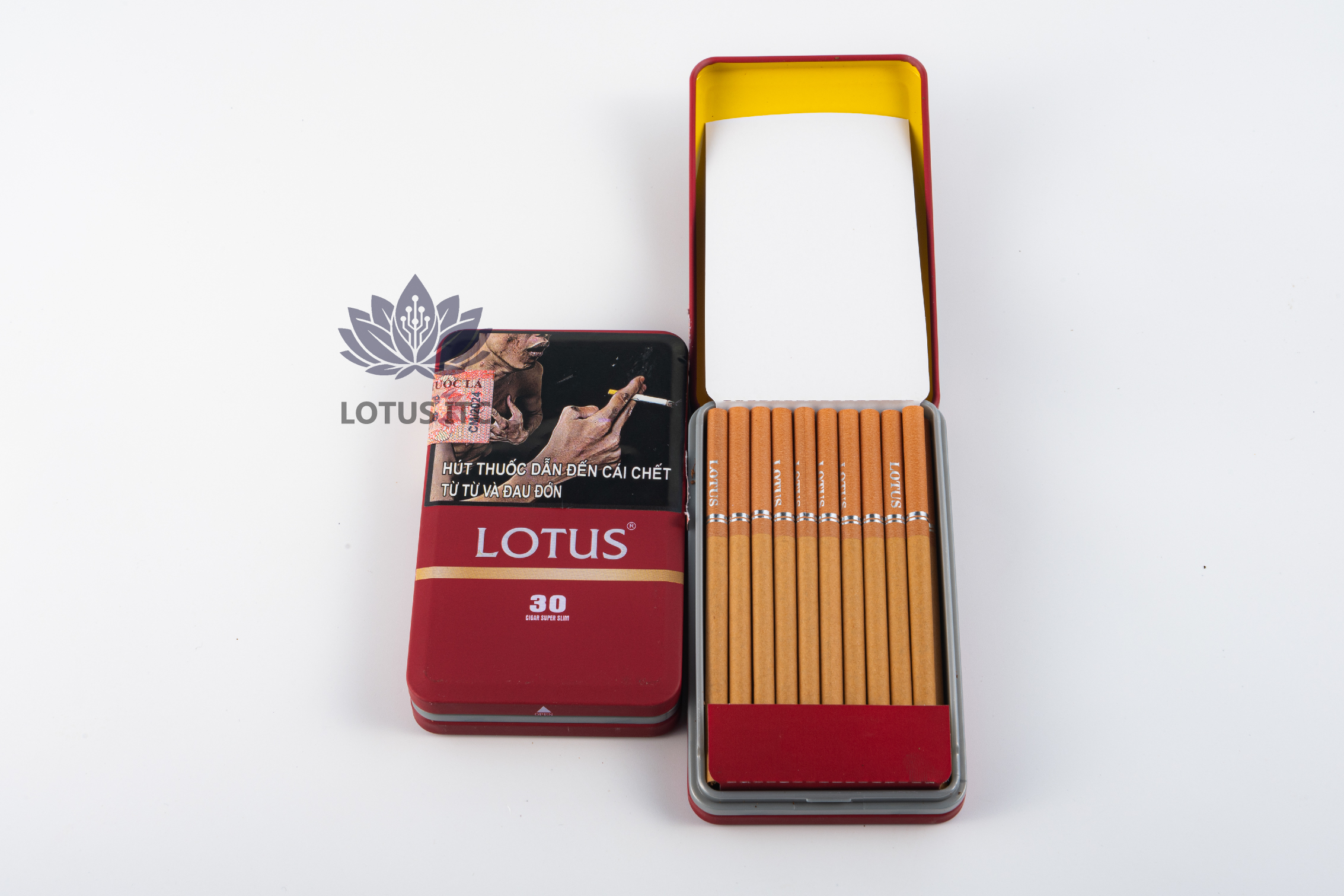 LOTUS CIGAR SLIM (30 Điếu/Bao) (1 Cây/5 Bao)